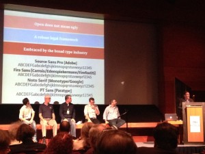 Free Fonts Panel (photo)